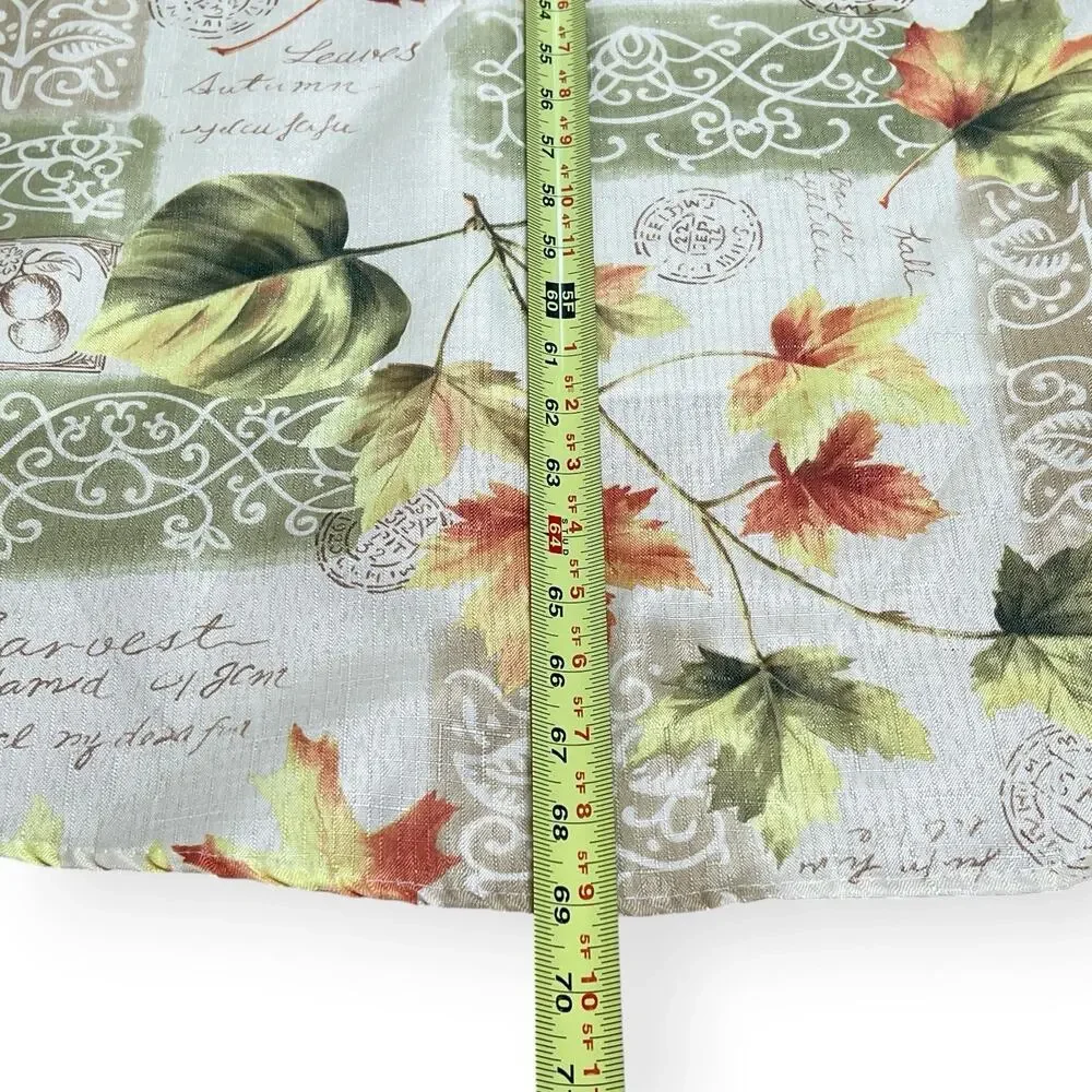 Tablecloth Autumn Fall Harvest Round 69